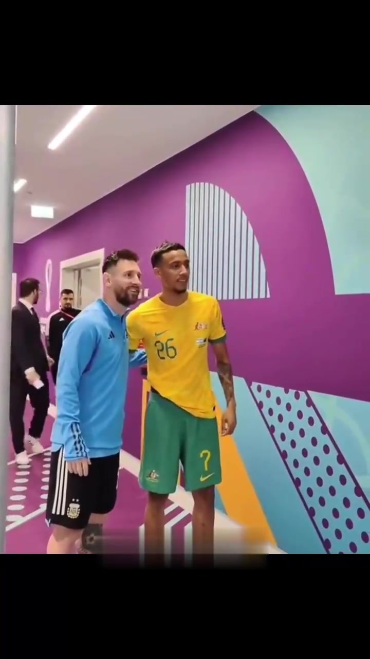 梅西意外战胜澳大利亚队，出色发挥引爆全场！